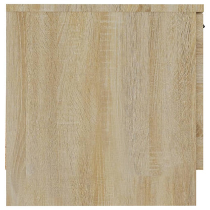 Sonoma Oak Bedside Cabinets 2pcs - Compact 40x39x40 cm Design