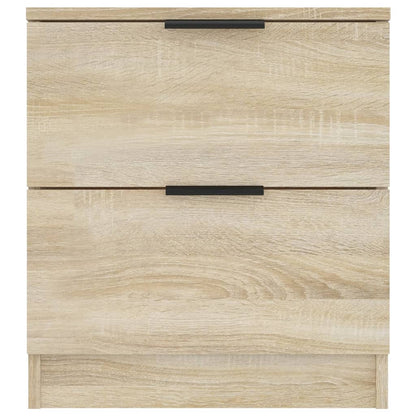 Sonoma Oak Bedside Cabinets 2 Pcs - Stylish Engineered Wood