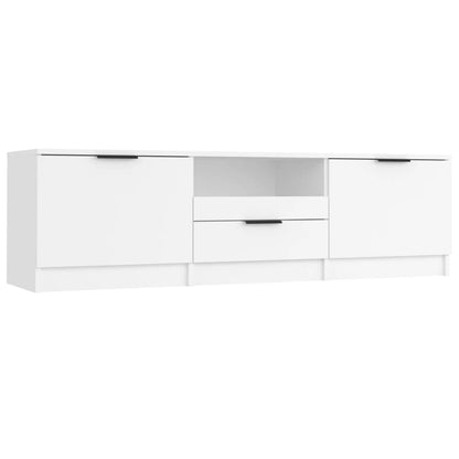 TV Cabinet White 140x35x40 cm Engineered Wood