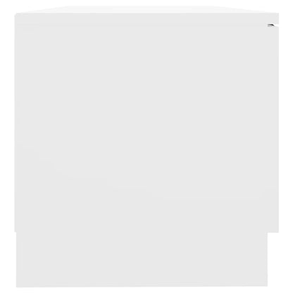 TV Cabinet White 80x35x36.5 cm Engineered Wood
