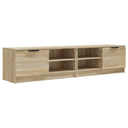 TV Cabinets 2 pcs Sonoma Oak 80x35x36.5 cm Engineered Wood