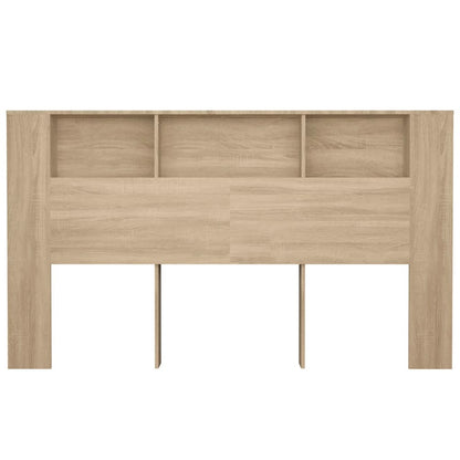 Sonoma Oak Headboard Cabinet 180x18.5x104.5 cm - Stylish & Functional
