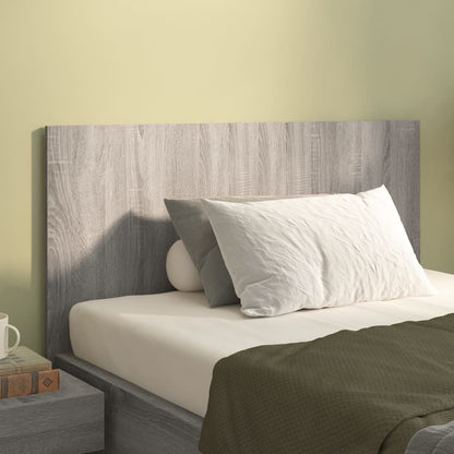 Grey Sonoma Headboard 120x80 cm - Engineered Wood Elegance