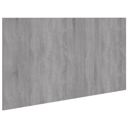 Grey Sonoma Headboard - 160x1.5x80 cm, Engineered Wood