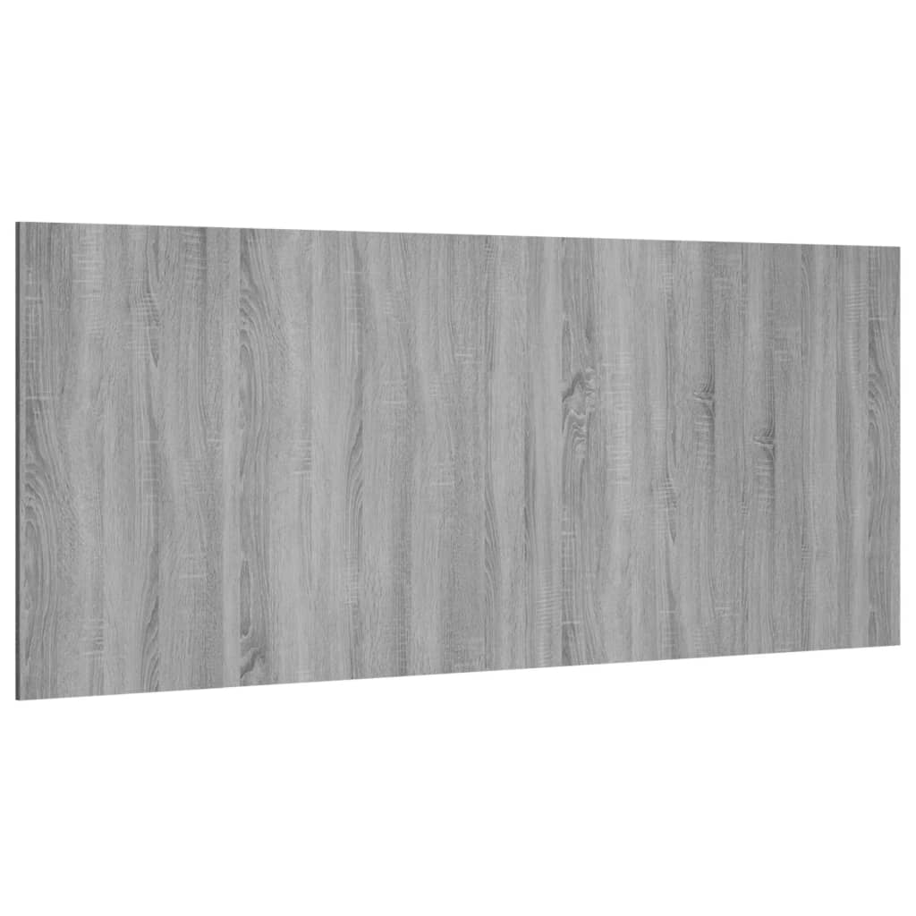Elegant Grey Sonoma Headboard 200x80 cm - Engineered Wood
