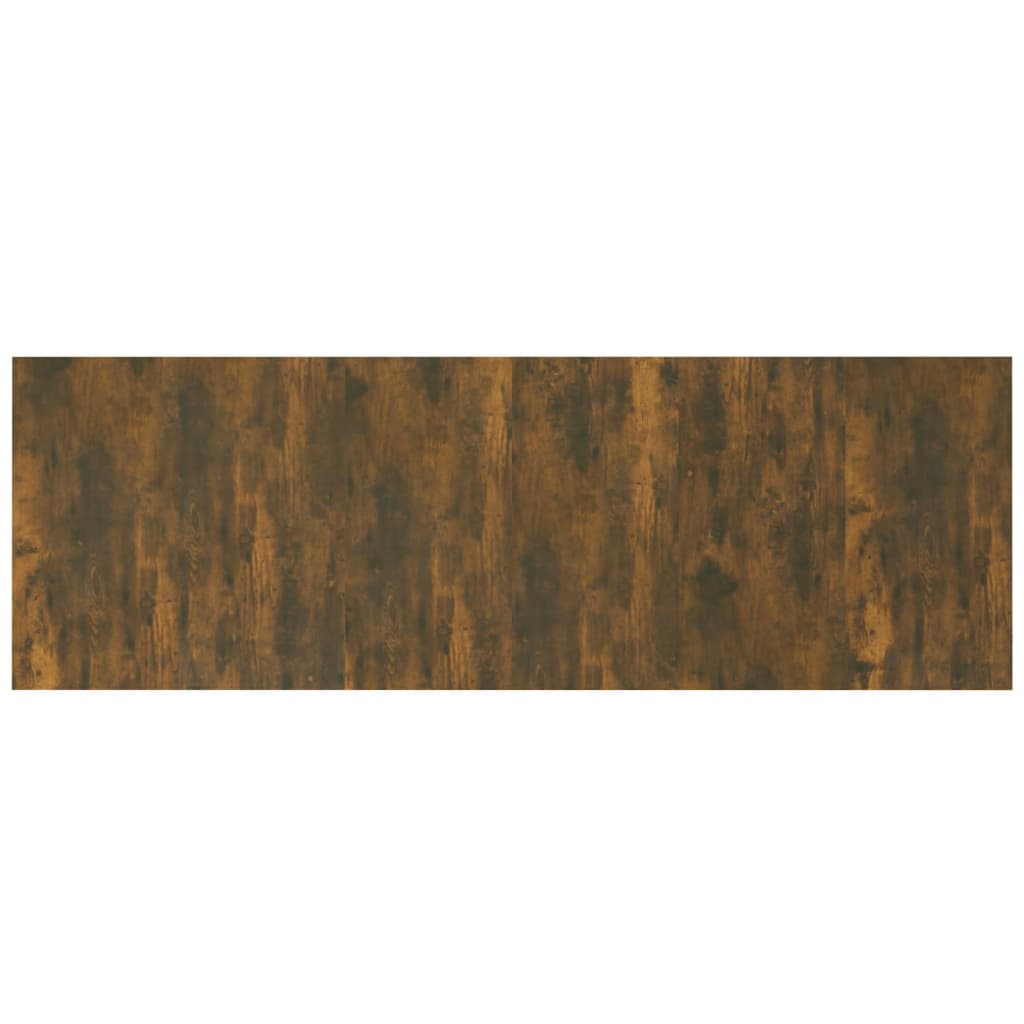 Smoked Oak Wall Headboard, 240x1.5x80 cm, Engineered Wood