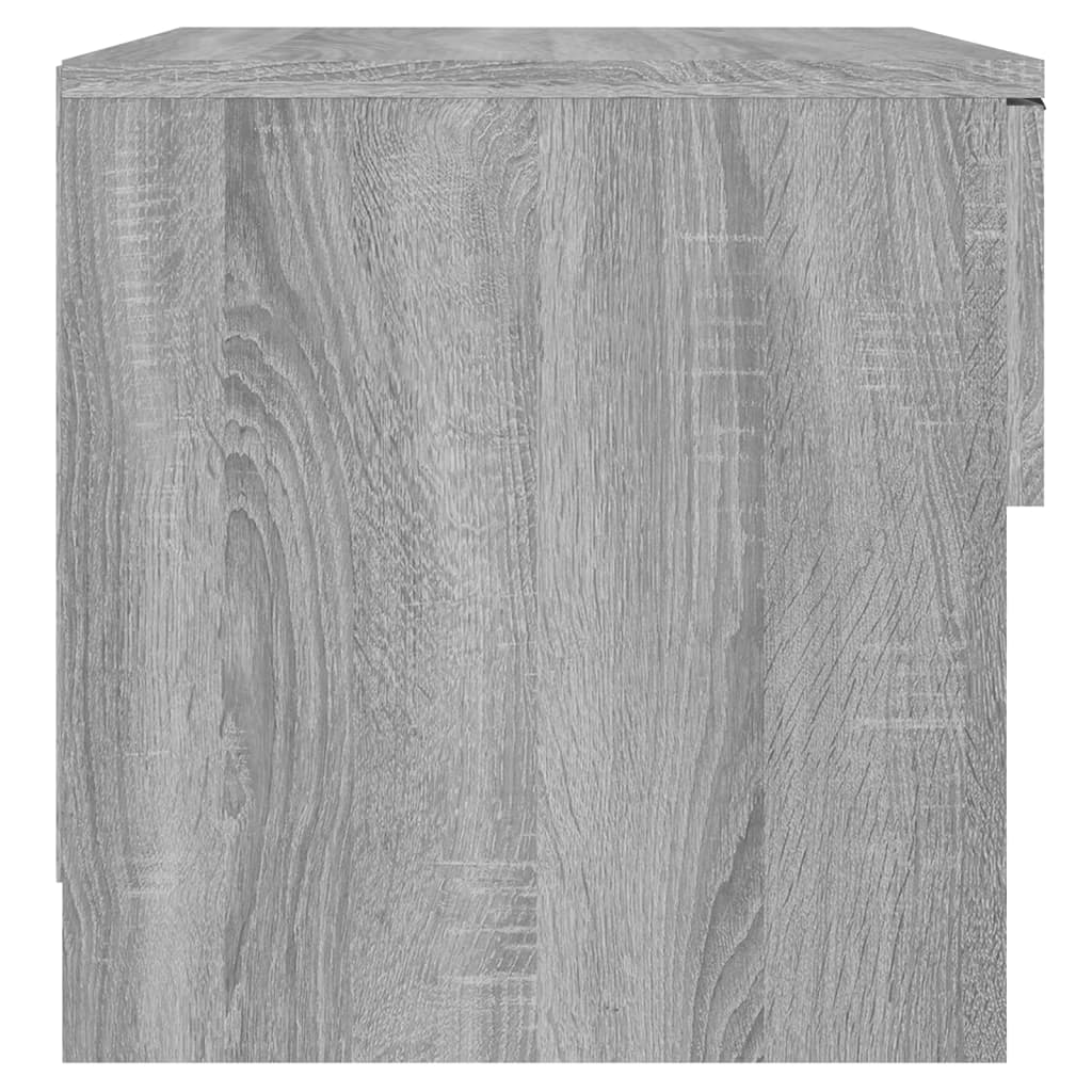 Grey Sonoma Engineered Wood Bedside Cabinets 2-Pack