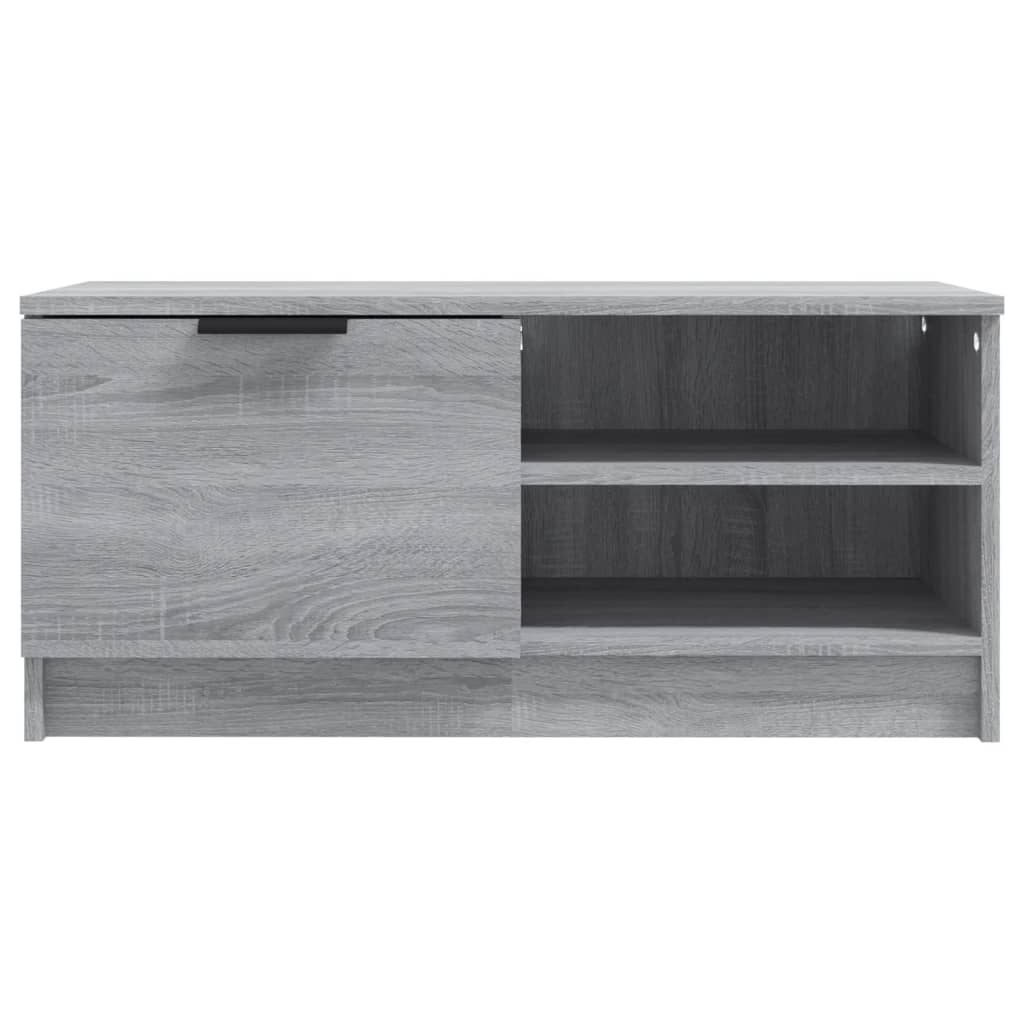 TV Cabinets 2 pcs Grey Sonoma 80x35x36.5 cm Engineered Wood