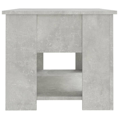 Coffee Table Concrete Grey 79x49x41 cm Engineered Wood