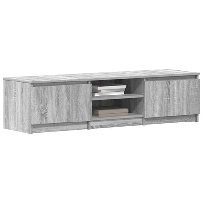TV Cabinet Grey Sonoma 140x40x35.5 cm Engineered Wood