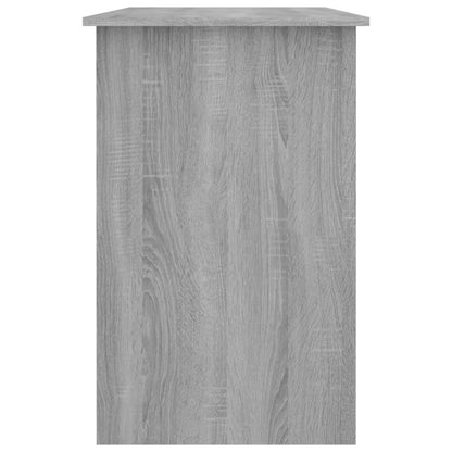 Stylish Grey Sonoma Desk 100x50x76 cm - Engineered Wood