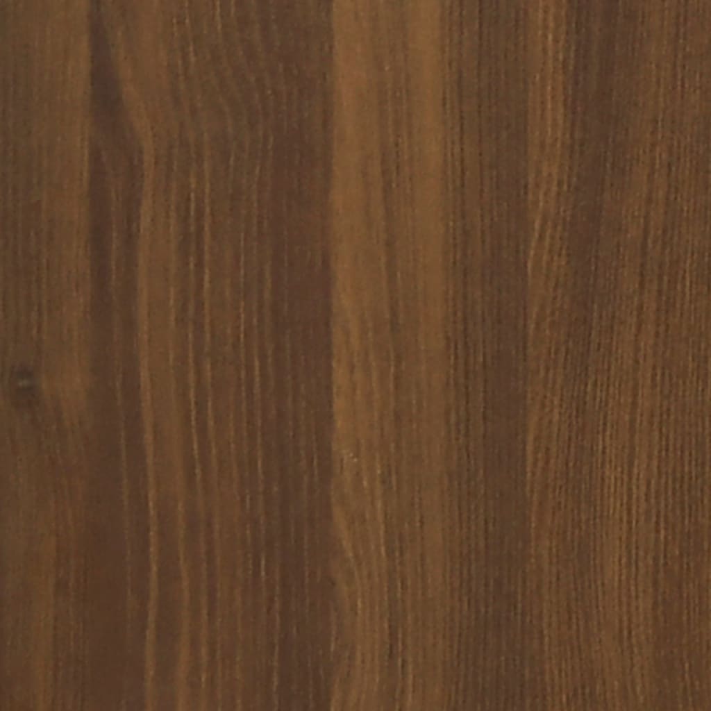 Desk Brown Oak 100x50x76 cm Engineered Wood