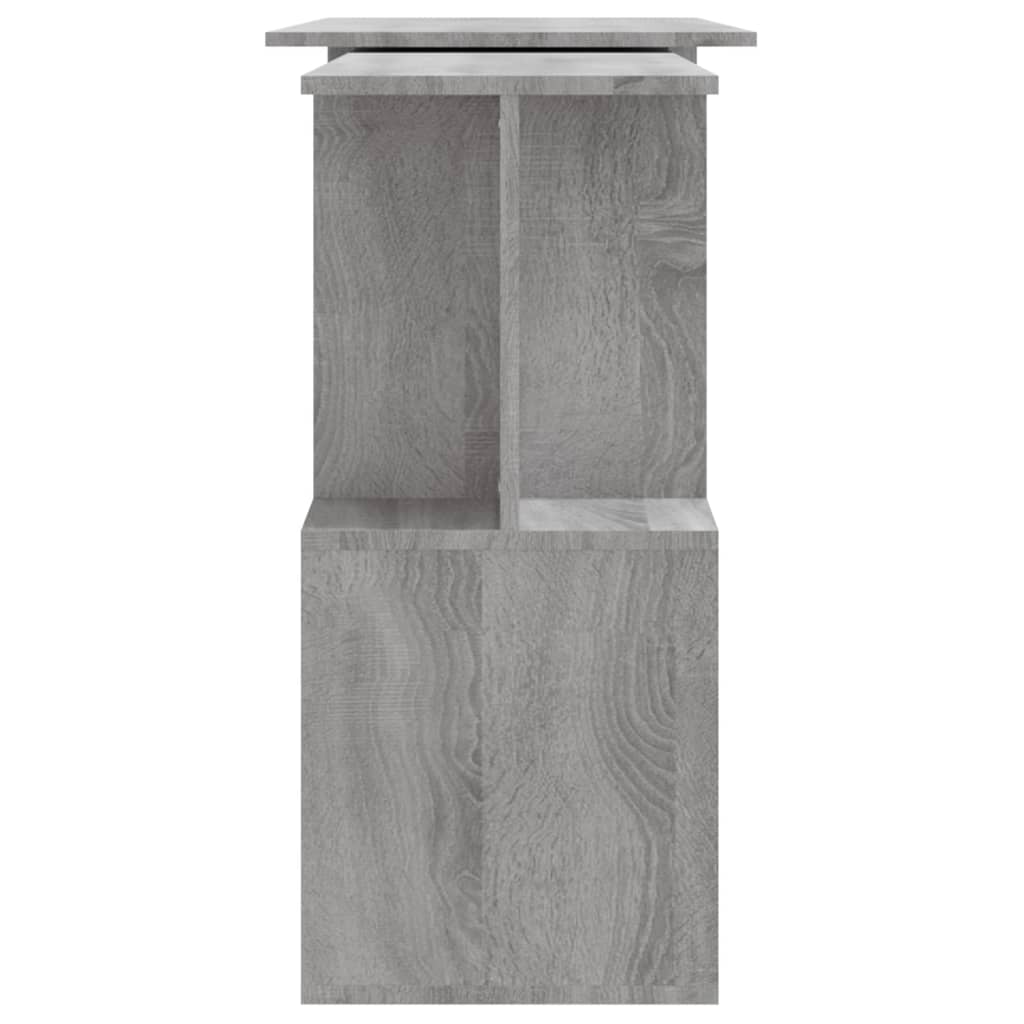 Grey Sonoma Corner Desk, 200x50x76 cm, Engineered Wood