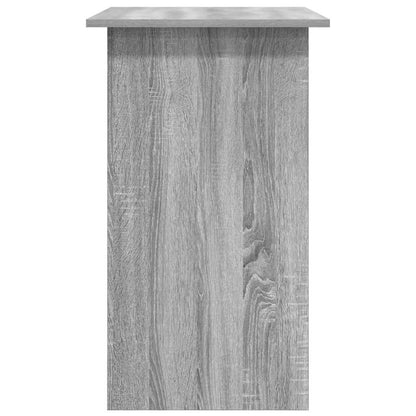 Compact Grey Sonoma Desk - 80x45x74 cm Engineered Wood