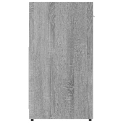 Grey Sonoma Engineered Wood Bathroom Cabinet - 60x33x60 cm