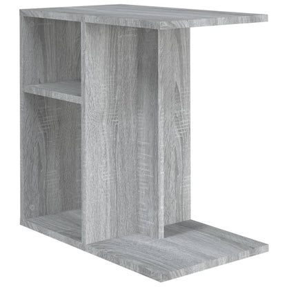 Sonoma Grey Side Table - Engineered Wood 50x30x50 cm