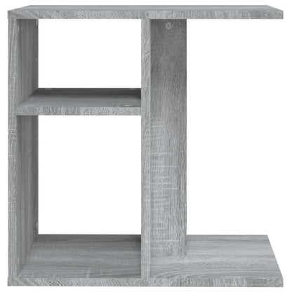 Sonoma Grey Side Table - Engineered Wood 50x30x50 cm