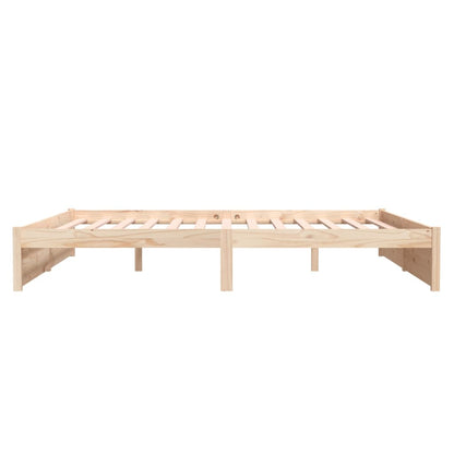Solid Wood 180x200 cm Super King Bed Frame - No Mattress