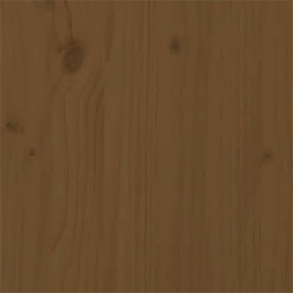 Bed Frame without Mattress Honey Brown Solid Wood 200x200 cm