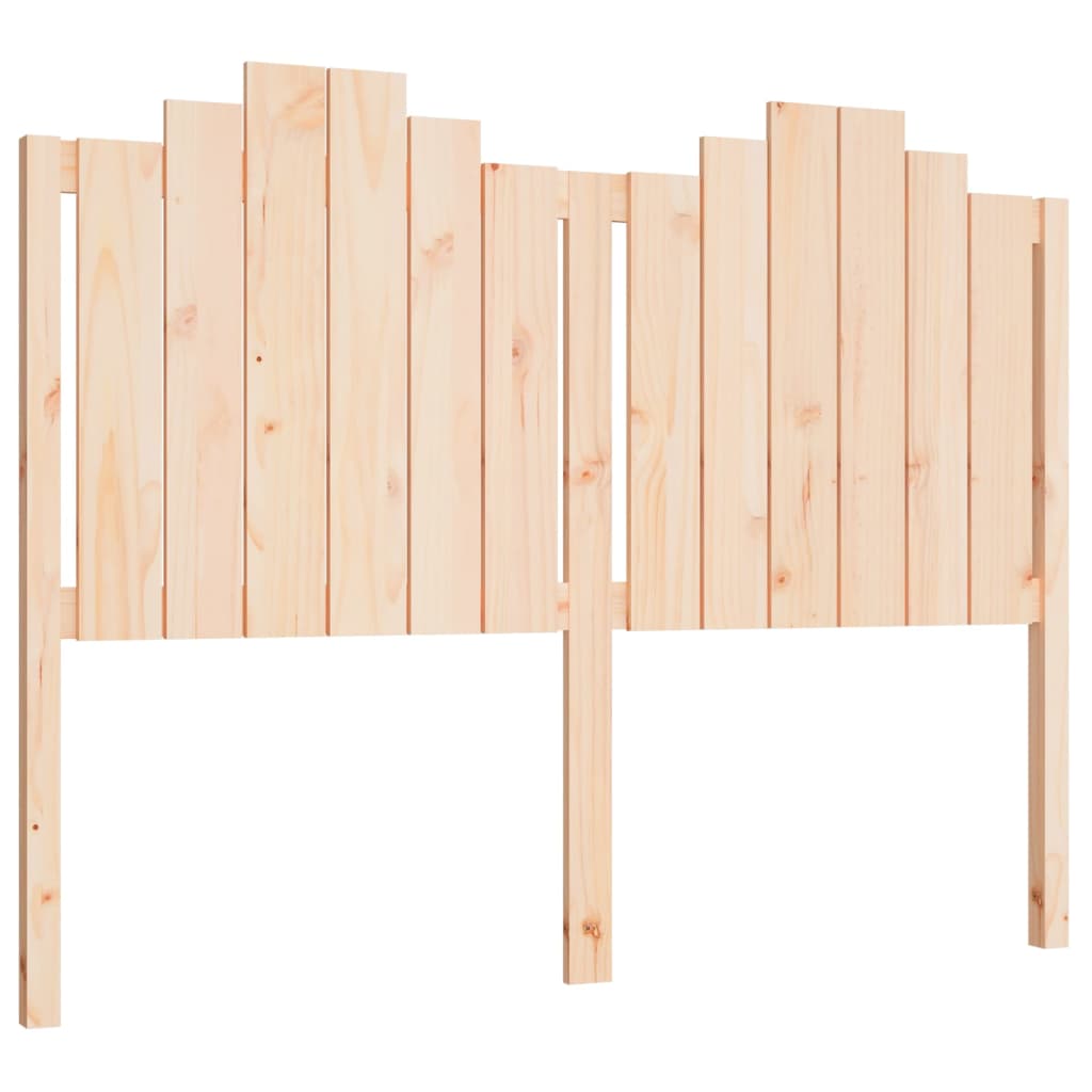 Solid Pine Bed Headboard 146x4x110 cm - Durable & Stylish Design