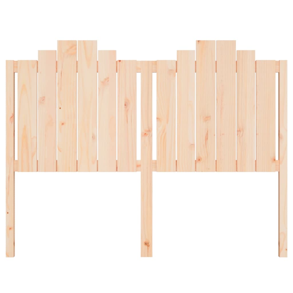 Solid Pine Bed Headboard 146x4x110 cm - Durable & Stylish Design