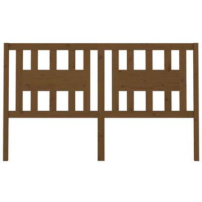 Solid Pine Honey Brown Headboard, 156x4x100 cm