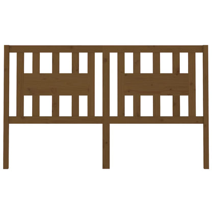 Solid Pine Headboard Honey Brown 166x4x100 cm - Elegant & Durable