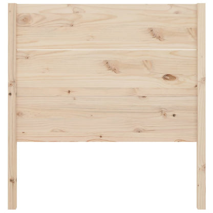 Solid Pine Wood Headboard, 106x4x100 cm - Elegant & Durable