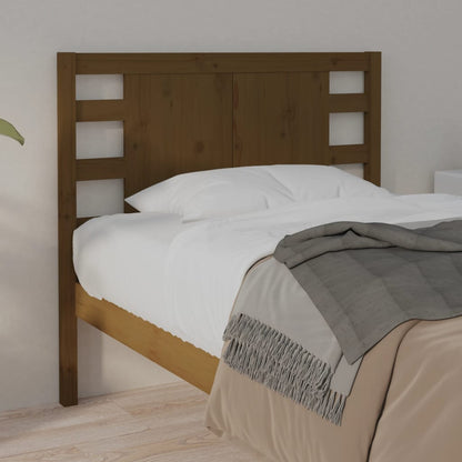 Solid Pine Headboard, Honey Brown 106x4x100 cm Bedroom Décor
