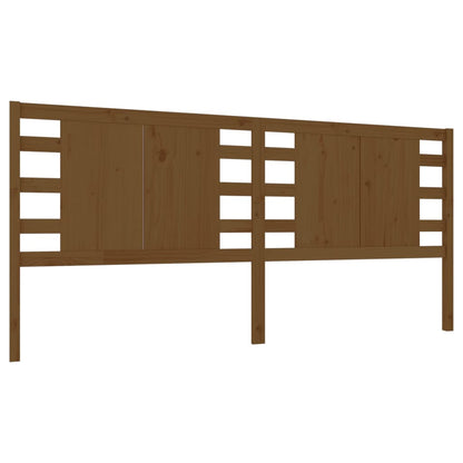Solid Pine Headboard, Honey Brown 186x4x100 cm