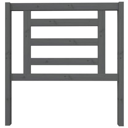 Solid Pine Grey Bed Headboard, 96x4x100 cm - Stylish & Durable