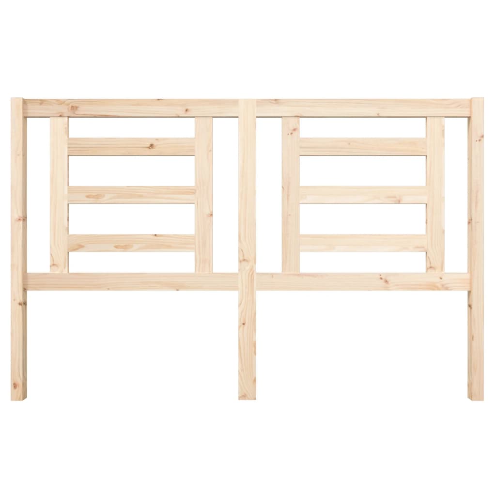 Solid Pine Wood Bed Headboard 156x4x100 cm – Stylish & Durable