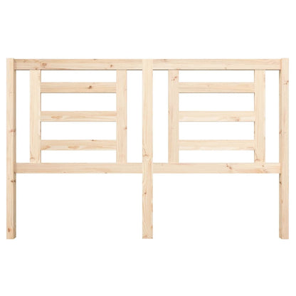 Solid Pine Wood Bed Headboard 156x4x100 cm – Stylish & Durable