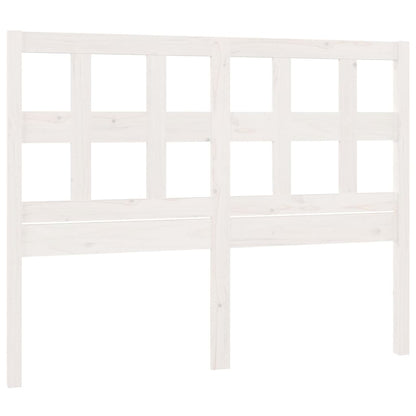 Solid Wood Pine Headboard - White, 185.5x4x100 cm