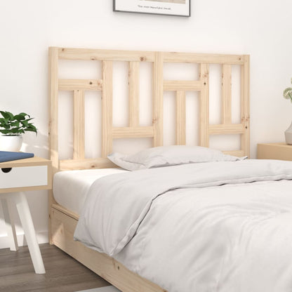 Solid Pine Wood Headboard 145.5x4x100 cm - Elegant & Durable