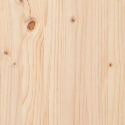 Solid Pine Headboard 165.5x4x100 cm – Rustic Bedroom Essential