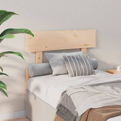Solid Wood Pine Bed Headboard - 78.5x3x81 cm Sturdy Design