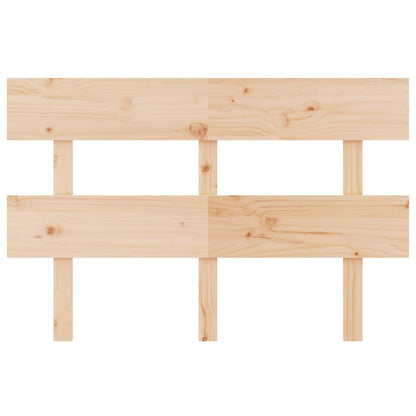 Elegant Solid Pine Wood Bed Headboard - 164x3x81 cm