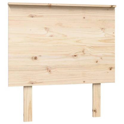 Solid Pine Wood Bed Headboard 79x6x82.5 cm - Elegant & Durable