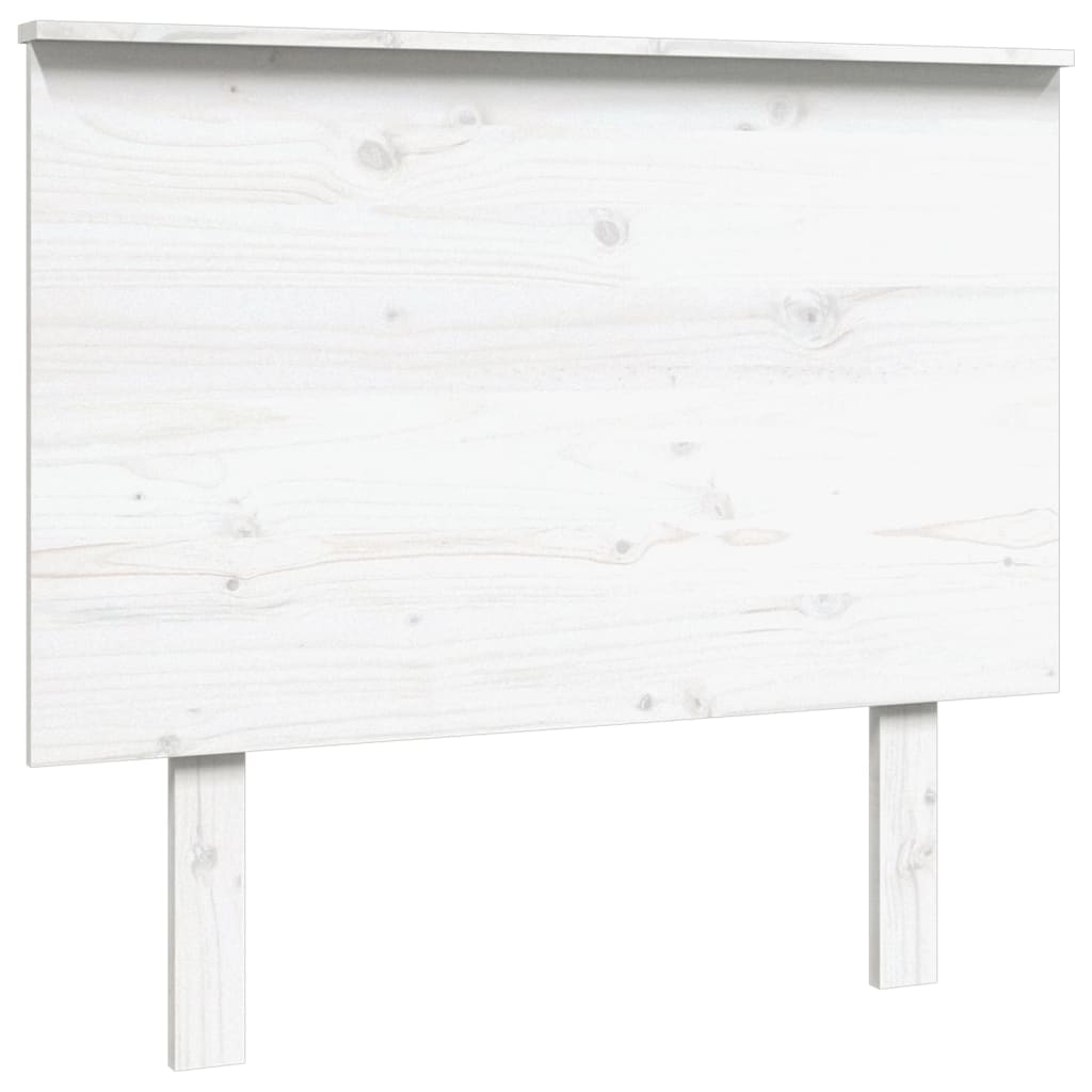 Solid Pine White Headboard 94x6x82.5 cm - Stylish & Durable