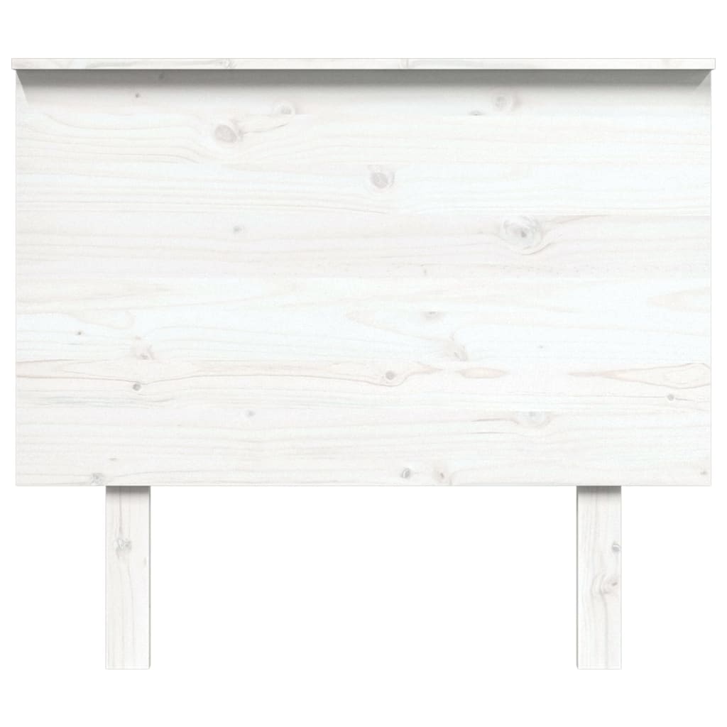 Solid Pine White Headboard 94x6x82.5 cm - Stylish & Durable
