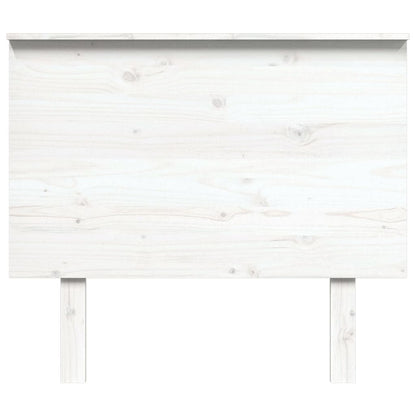 Solid Pine White Headboard 94x6x82.5 cm - Stylish & Durable