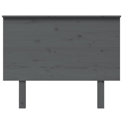 Solid Pine Grey Headboard 104x6x82.5 cm - Stylish & Durable