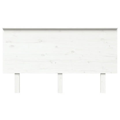 Solid Pine Bed Headboard, White, 144x6x82.5 cm - Elegant & Durable
