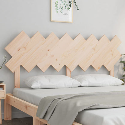 Solid Pine Wood Headboard - 159.5x3x80.5 cm | Elegant & Durable