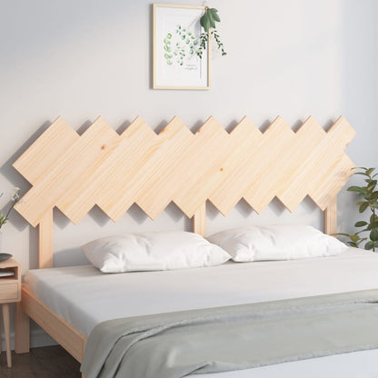 Solid Pine Wood Bed Headboard 178x3x80.5 cm - Stylish & Durable