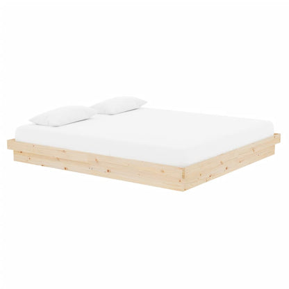 Solid Wood Super King Bed Frame - No Mattress Included