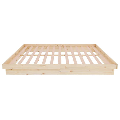 Solid Wood Super King Bed Frame - No Mattress Included