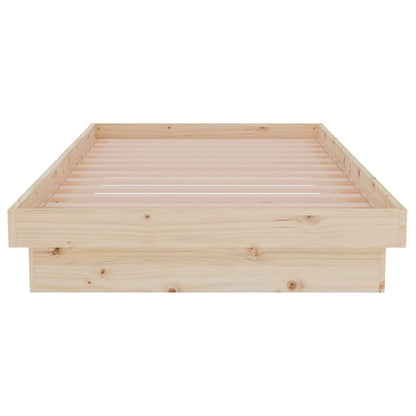 Solid Wood Single Bed Frame - Durable & Elegant Design