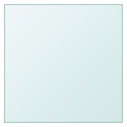 Clear Tempered Glass Table Top – Transparent 30x30 cm